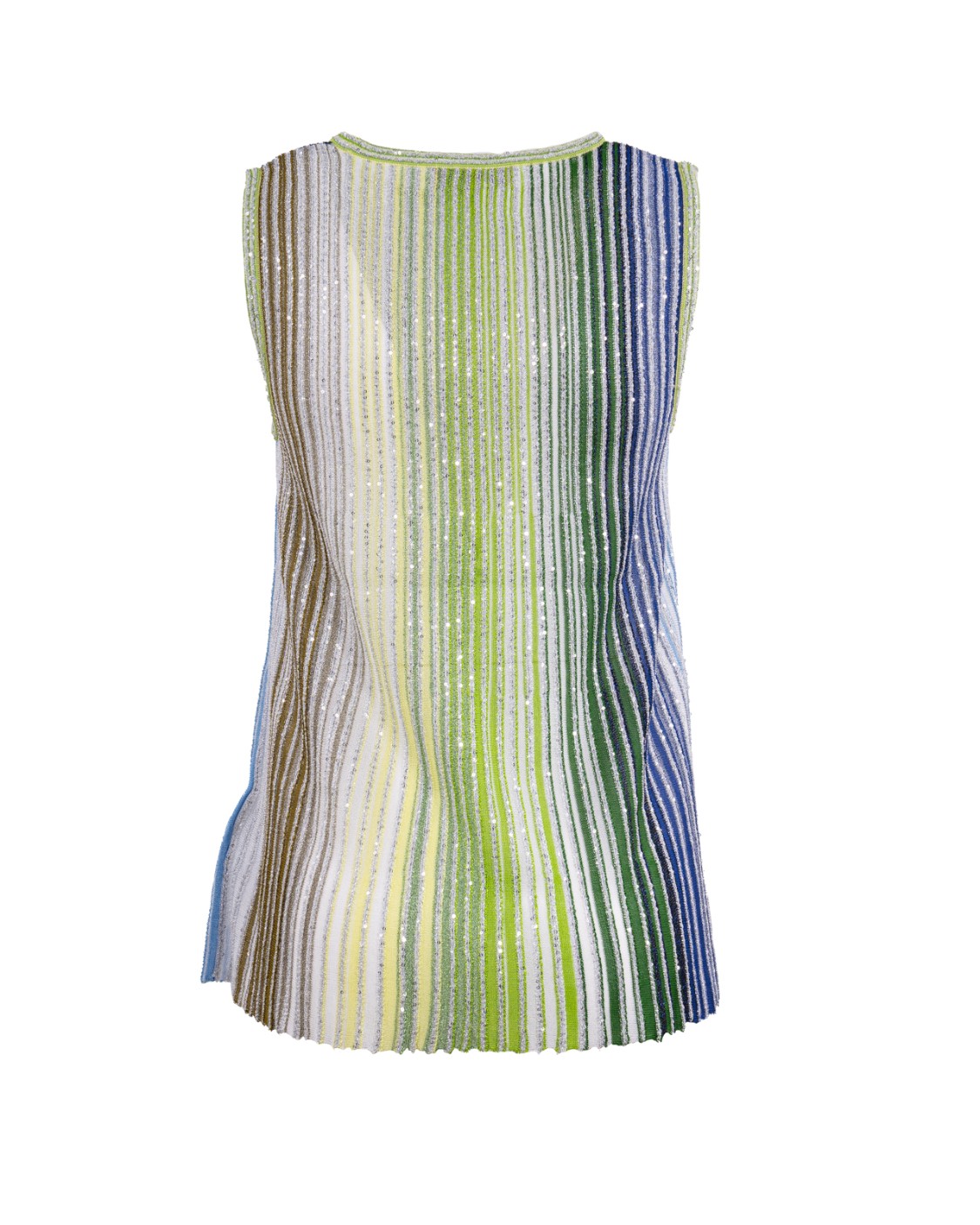 shop MISSONI  Top: Missoni top smanicato parzializzato a righe con paillettes.
Top smanicato.
Righe parzializzate.
Filamenti di lamé.
Paillettes decorative.
Composizione: 69%Viscosa, 12%Poliammide, 10%Fibra Metallizzata, 8%Poliestere, 1%Elastan.
Made in Italy.. DS25SK0U BK042D-SM9N9 number 1340302